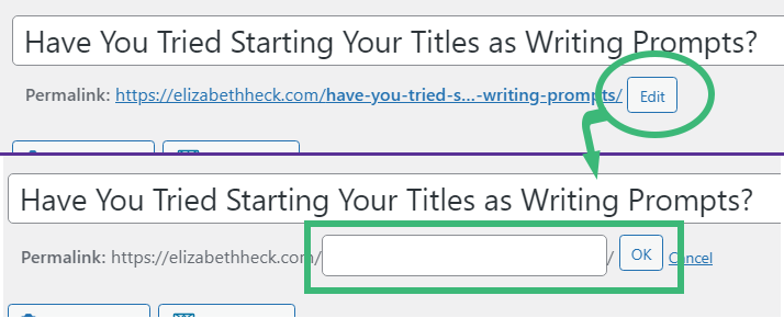 How to Edit Classic Editor WordPress URLs for Title Updates